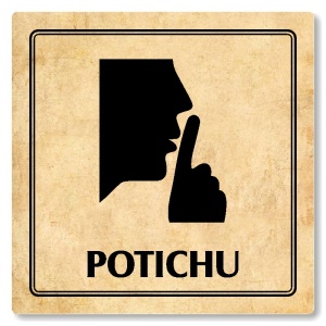 Potichu, 80x80mm, pergamen, Utah